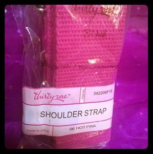 Thirty-One  Shoulder Strap Hot Pink》 New《